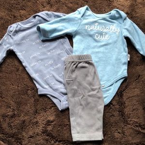 Long sleeve Onesies and pants
